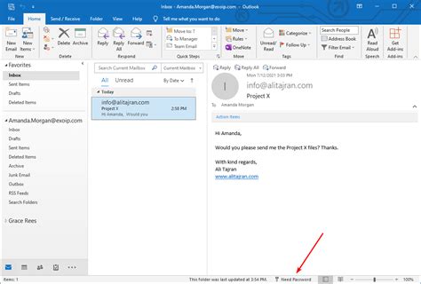 outlook 365 need password